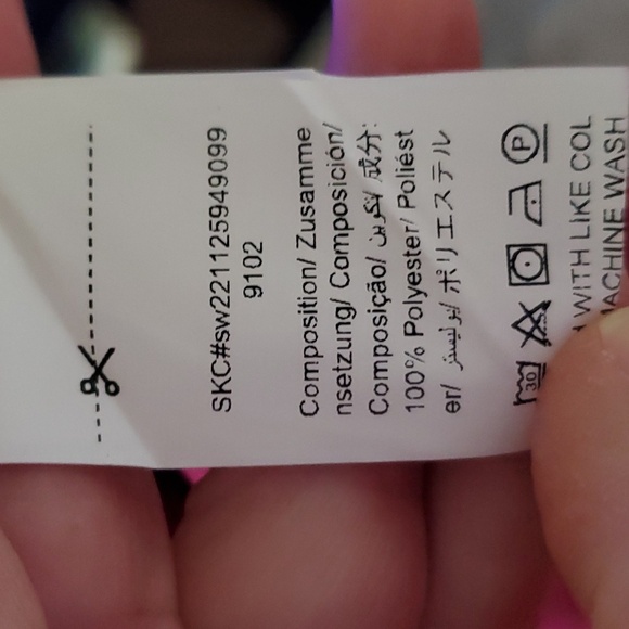 GOMORN l flowy chiffon burgandy midi slip on smock waist surplice batwing sleeve - Picture 12 of 13